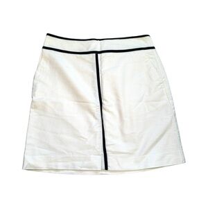White and Black Women's Skirt